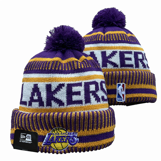 Los Angeles Lakers 2025 Knits Hats 001